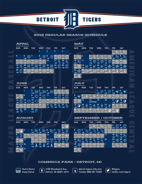 2023 Regular Season. . Detroit tigers schedule 2024